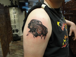 Beetle Car Shoulder